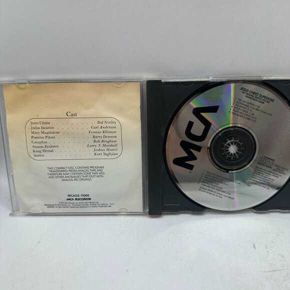 OST  Jesus Christ Superstar CD Album MCA Records 1973 MCD2110A - Picture 3 of 4